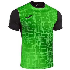 Joma Elite VIII T-shirt voor heren, zwart-neongroen