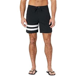 Hurley Phantom heren surfshorts Block Party, zwart, maat 40, zwart, 6, zwart.