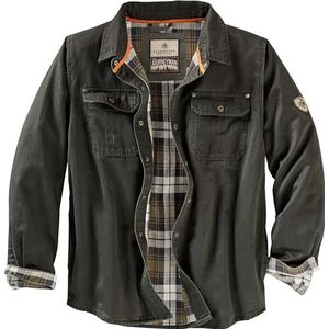 Legendary Whitetails Journeyman Shirt Jacket, Flannel Lined Shacket voor Men, Waterdichte Jas Rugged Fall Clothing Herenjas