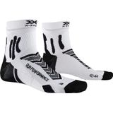 X-SOCKS Run Performance uniseks sokken, Zwart en wit.