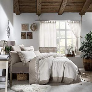 Stanley Hamilton Hisar Cottage Collection Beddengoedset met sprei en kussenslopen, voor eenpersoons-, tweepersoons- en kingsize bedden