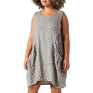 Bonateks Bdlsc101319-n Vrijetijdsjurk voor dames, beige, 42 EU, beige, 44, Beige