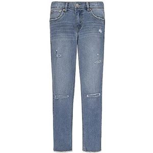 Levi's Lvb 512 Slim Taper Jeans voor kinderen, vrij, 12 jaar, Vrij