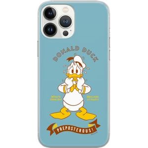 ERT GROUP Beschermhoes voor iPhone 13 Pro, origineel en officieel gelicentieerd product, motief: Donald 004, perfect aan de vorm van de mobiele telefoon, TPU