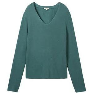 TOM TAILOR 1040332 Cardigan voor dames, 10697 - grenengroen