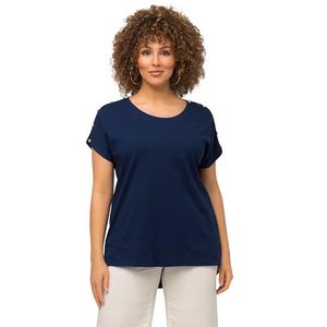 Ulla Popken T-shirts voor dames, Donkerblauw