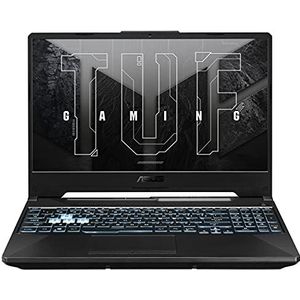 ASUS TUF Gaming A15 FA506NFR-HN008 Gaming Laptop 15,6 inch Full HD 144Hz (AMD Ryzen 7 7435HS- 16GB RAM, 512GB SSD-RTX 2050 4GB- zonder besturingssysteem), grafietzwart toetsenbord