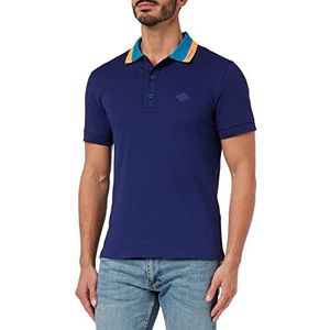 REPLAY Chemise Polo Homme, 182 Petrol, XXL