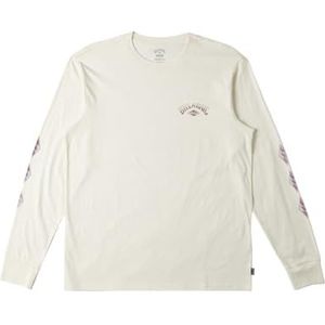 BILLABONG Crayon Wave Ls T-Shirt Garçon, Off White, 10 ans