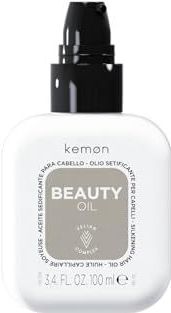 Kemon - Beauty Oil, verzachtende olie voor haar, schoonheidsverbeteraar op basis van drie kostbare oliën, maakt het haar heerlijk, zijdeachtig, glanzend en glad, 100 ml