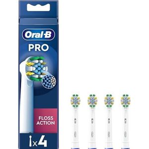 Oral-B Pro Floss Action tandenborstelkoppen, 4 stuks
