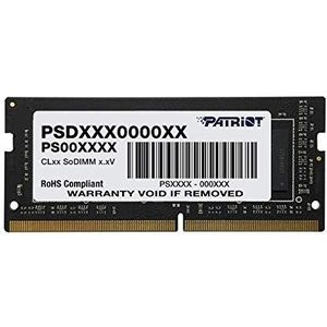 Patriot Memory Signature SODIMM Serie Geheugenmodule DDR4 3200 MHz PC4-25600 32 GB (1 x 32 GB) C22 - PSD432G32002S