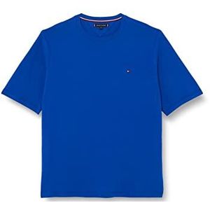 Tommy Hilfiger Tee-b S/S T-shirts Slim Fit voor heren, ultra blauw, XXL, Ultra Blue