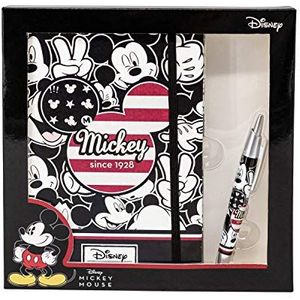 Mickey Mouse U.S.A. Cadeauset met krant en pen
