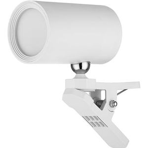 REV Led-wandlamp voor binnen, wandlamp met accu, 120 lm, dimbaar, 360 graden draaibaar, draadloze leeslamp, ideaal voor hal, slaapkamer en woonkamer, wit