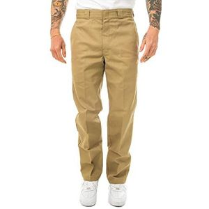 Dickies heren S/Stght Work Pant broek, Beige (Kaki), 28W / 30L