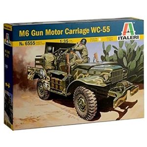 Italeri - M6 Gun Motor Carriage, I6555, geen gegevens