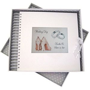 WHITE COTTON CARDS Dagkaart voor schoonzus en broer, 27 x 30 x 4 cm