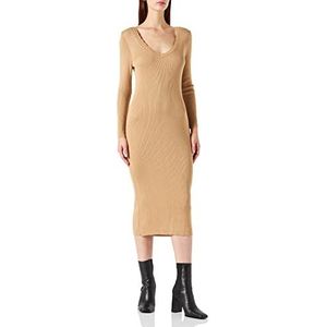 Naf Naf Damesjurk, Beige China, XL, Beige China