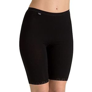 Sloggi Basic + Lange damesshorts (1 stuk), zwart.