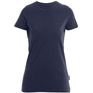 HRM Luxe Round F T-shirt voor dames, Navy (04)