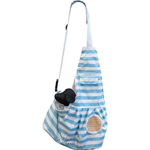 Croci Transporttas voor honden en katten, van duurzaam nylon met ademend netweefsel, afmetingen 41 x 18 x 26 cm