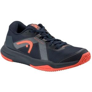 HEAD Youth Sprint Pro 4.0 Junior Chaussures de tennis unisexes, bleu foncé/rouge, taille 36 EU