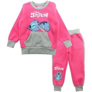 Disney Lilo & Stitch Joggingpak voor meisjes, 5 jaar, joggen, 2 stuks, Fuchsia