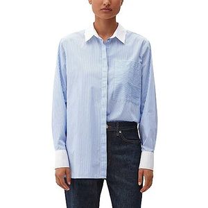 s.Oliver blouse voor dames, witte strepen, 44, Witte strepen
