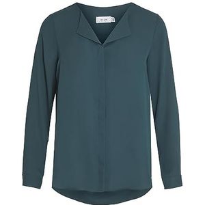 Vila Oversized vrouwelijke blouse, Ponderosa-dennen