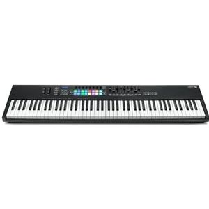 Novation Launchkey 88 [MK3] - premium MIDI-toetsenbord met 88 noten voor expressieve muziekcreatie, Zwart