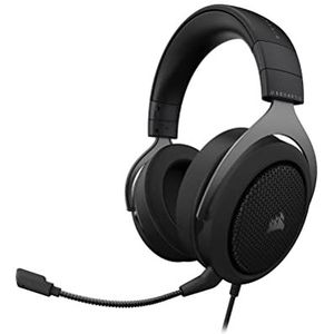 Corsair HS60 HAPTIC Gaming Headset Stereo met Haptische Bass (Action Technology geoptimaliseerde Haptische bas, Geoptimaliseerd door Taction Technology, Oorschelpen met traagschuim, afneembare