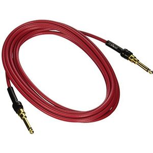 George L's Kaliber 225 kabel met rechte bussen (rood, 4,5 m)