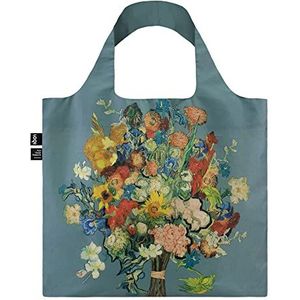 LOQI Tas Van Gogh Bouquet 50e Verjaardag, Blauw, meerkleurig, eigentijds, Meerkleurig, Modern