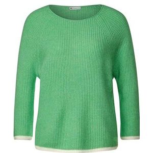 Street One A302688 Sweatshirt voor dames, Lentelichtgroen.