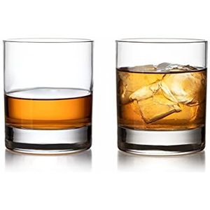 Topkapi Batosai Whiskyglazen voor D.O.F. Whisky on the Rocks, Drinks, Bar & Lounge Series H ~ 9,5 cm, V ~ 395 ml, 2 stuks
