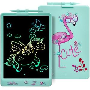 DYNA-PM Flamingo Schrijftablet voor kinderen, 25,4 cm, lcd-tekentablet, magnetisch, dinosaurus, speelgoed voor kinderen, cadeau van 2, 3, 3, 4, 5, 6, 7, 8 jaar.