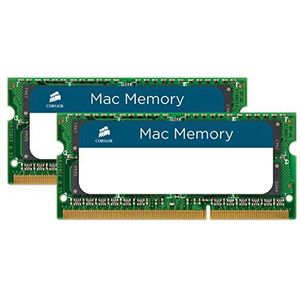 Corsair CMSA8GX3M2A1066C7 Laptop Werkgeheugen 8GB/2 x 4GB, Ddr3 1066 MHz, Groen