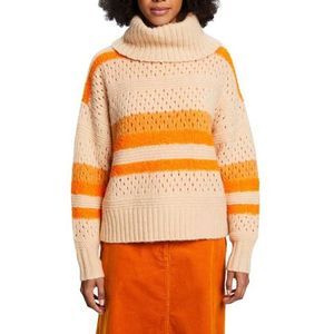 ESPRIT 113ee1i336 damessweater, 833/Gouden Oranje 4