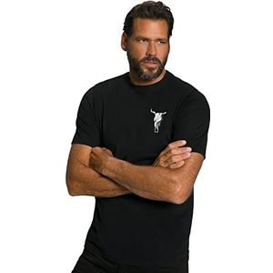 JP 1880 Menswear T-shirt voor heren, L-8XL 802827, zwart.