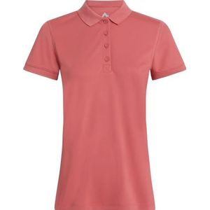 Mckinley Dames poloshirt, lang, rood, 44