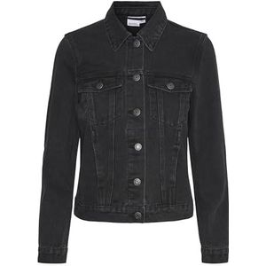 Vero Moda Vmzorica Ls Denim Jacket Mix Noos Damesjas, Zwarte jeans