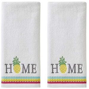 SKL Home Ananas Home Ensemble de serviettes essuie-mains, 40,6 x 63,5 cm