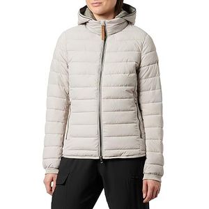 camel active Lichte gewatteerde damesjas met afneembare capuchon, lichtbruin, 42, Lichtbruin