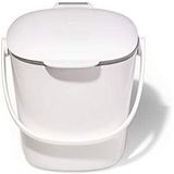 OXO Good Grips Compostcontainer, compostbak voor de keuken, geurloos, wit, 2,8 l