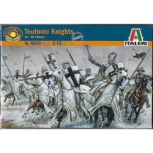 Italeri - I6019 - Model - Figuur - Duitse ridders - Schaal 1:72, Bruin