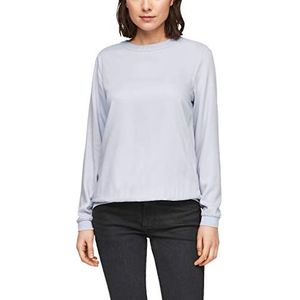 s.Oliver Effen dames viscose blouse, lichtpaars