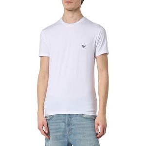 EMPORIO ARMANI T-shirt en modal doux pour homme, blanc, XL