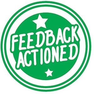 action feedback stempel groen