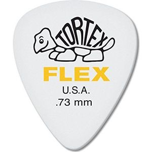 Dunlop 428P73 Tortex Flex plectrum, 0,73 mm, 12 stuks